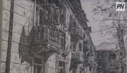 Карандашом по городу «прошелся» павлодарский художник