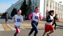 Павлодарка пробежала особый марафон