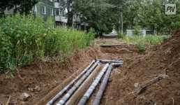 В Аксу отремонтировали тепломагистраль