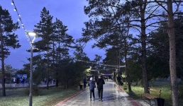 В Зангаре открыли новый парк отдыха