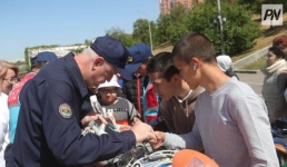 Павлодарских школьников с помощью игр учат безопасности