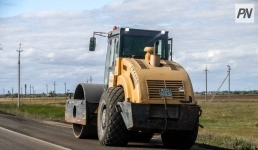 В Железинском районе завершается ремонт подъездной дороги