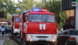 В Павлодаре горел кондитерский цех