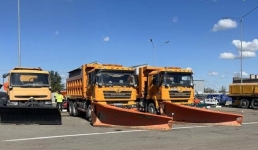 Павлодарские дорожники проверили заносимые снегом участки трассы