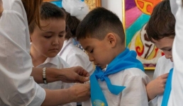 Юные лидеры Павлодарского региона дали клятву верности Родине