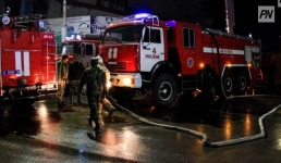 Павлодарские огнеборцы потушили горящий дом