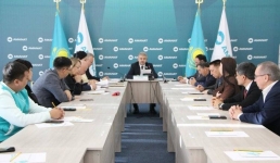 В Павлодаре разобрали работу трёх районных филиалов партии «AMANAT»