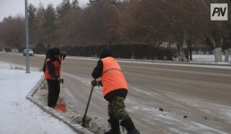 Павлодарский снег убирают в усиленном режиме
