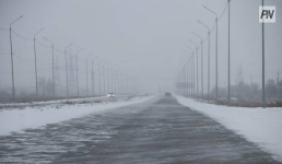 В Павлодарской области ограничили движение на республиканской трассе