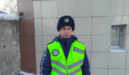 В Павлодаре служит полицейский, родившийся на заре независимости