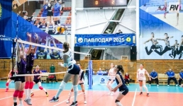 Павлодарские волейболистки ударно завершили год