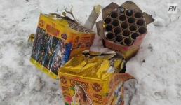 В Экибастузе изъяли пиротехнику на полмиллиона тенге