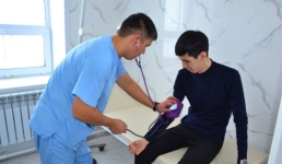 Медпункт открылся в отдаленном селе Железинского района