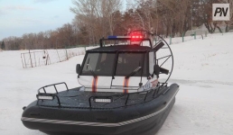 У павлодарских спасателей появилось судно на воздушной подушке