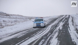 В Павлодарской области закрыли участок дороги