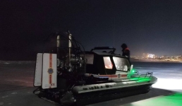 Потерявшегося в тумане лебедя ищут павлодарские лесники