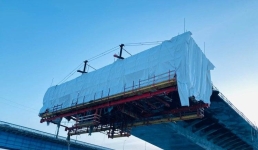 Пожар на строящемся мосту в Павлодаре не повлияет на сроки сдачи объекта