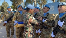 Казахстанские миротворцы удостоены медалей ООН за безупречную службу