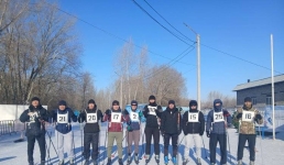 Павлодарские полицейские сразились в дуатлоне