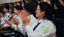 В Павлодаре сотрудниц полиции наградили накануне 8 Марта