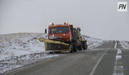 Ещё один участок дороги закрыли в Павлодарской области