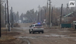 Щербактинские спасатели помогли гражданам России