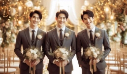 В Китае братья-тройняшки сыграли свадьбы в один день
