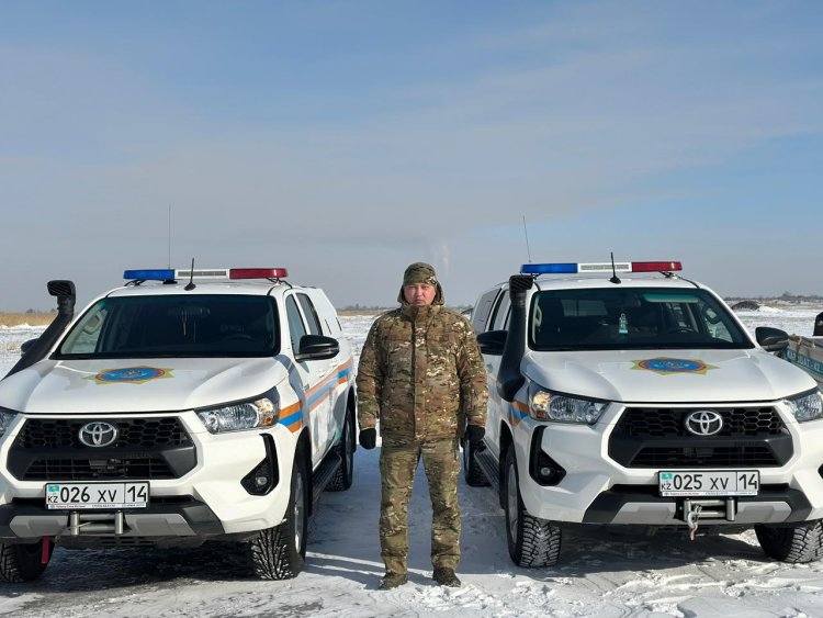В Экибастузе обновили парк спецтехники управления по ЧС