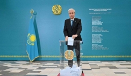 Президент Касым-Жомарт Токаев проголосовал на республиканском референдуме