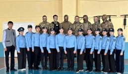 Экибастузские школьники сделали шаг к будущей службе в полиции