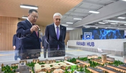 Глава государства посетил Казахский национальный университет имени аль-Фараби