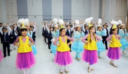 20 тысяч павлодарских школьников станцевали «Қара жорға»