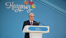 Глава государства поздравил казахстанцев с праздником Наурыз