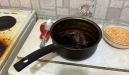 Павлодарец оставил еду на плите и переполошил соседей