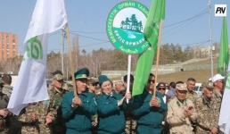 В Павлодаре состоялся природоохранный марш нацпарков