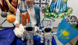 Космос с разных сторон представили на выставке «TechFest» павлодарские школьники