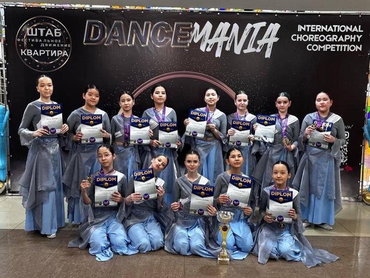 Павлодарские коллективы триумфально выступили на «DANCE MANIA»