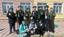 В Аккулы около тысячи школьников поддержали экологическую акцию