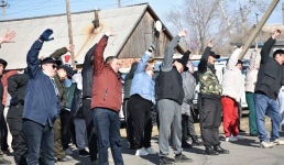 Более тысячи актогайцев поддержали плоггинг «Таза Қазақстан»