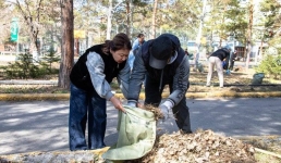 Девичий виноград и амурский бархат украсят студенческую аллею павлодарского вуза