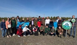 Павлодарцы высадили саженцы в память о страшной катастрофе