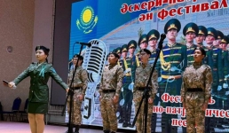 Павлодарцы проникновенно исполнили военно-патриотические песни