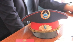 Павлодарский полицейский преподал урок мужества первоклассникам