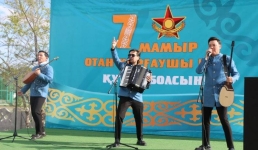 В Павлодарском районе организовали концерт под открытым небом