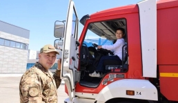Павлодарским школьникам устроили квест на безопасность при ЧС