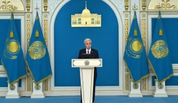 Токаев выступил на церемонии награждения работников культуры и искусства