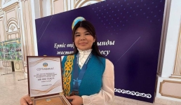 Бронзовый призёр олимпиады из Павлодарской области раскрыла формулу успеха