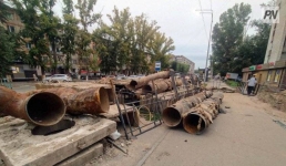 В Майкаине устранят повреждение на трубопроводе