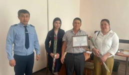«Спасибо за дочь»: в Экибастузе наградили тёзку знаменитой певицы