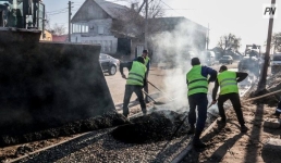 В Павлодаре продолжается ремонт улицы Катаева
